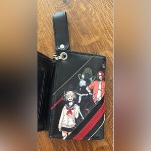 My Hero Academia Vanguard Action Squad Trifold Wallet with Strap